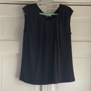 Black Sleeveless Blouse